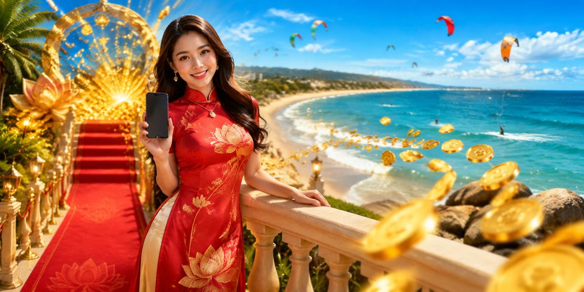 Người dùng tận hưởng trải nghiệm tiền thưởng trên di động tại Mũi Né